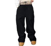 Lounge Pants Mens, Men's Casual Embroidered Streetwear Pants Comfortable Straight Leg Design for Outdoor Leisure Activities and Fashionable Year Round Wear