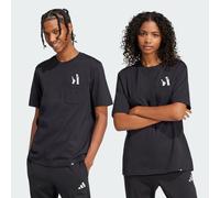 adidas Men's Lounge Slides Graphic Pocket T-Shirt, Black, XL