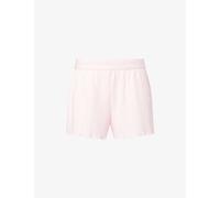 Lounge Underwear Womens Lounge Underwear Soft Wide-Leg Waffle-Knit Pyjama Shorts Pink L
