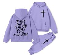 Lounge Wear Sets for Women Hoodie Jogger Tracksuit Set Sweatshirt Sweatpants High Waist Wide Leg Joggers Solid Color Long Sleeve Shirts Teenager Girls Track Suit Coat Tops Trousers Sport