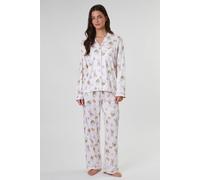 Loungeable Bunny Printed Jersey Long Sleeve And Trouser Set Multi XS