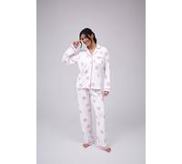 Loungeable Women's Celestial Printed Super Soft Revere Pyjama Set | Size: XS Loungeable Multicolor XS