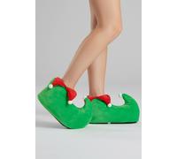 Loungeable Women's Elf Boot Slipper in Green | Size: 5-6 Loungeable Green 5-6