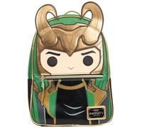 Loungefly Avengers Loki with Scepter Pop Mini-Backpack - Entertainment Earth Exclusive, Multicolor, Mini Backpack, Mini Backpack
