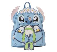 Loungefly Backpacks Disney Lilo and Stitch Springtime Cosplay Mini Backpack Blue