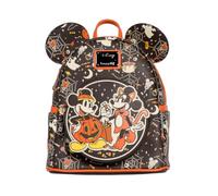 Loungefly Backpacks Disney Mickey and Minnie Halloween Mini Backpack Black/Charcoal