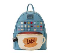 Loungefly Gilmore Girls Lukes Diner Domed Coffee Cup Kids Mini Backpack Multi