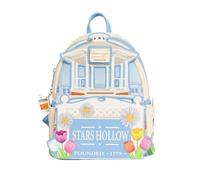 Loungefly Backpacks Gilmore Girls Stars Hollow Sign Floral Mini Backpack Beige
