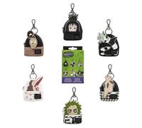 Loungefly Beetlejuice Exclusive Cosplay Mystery Mini Backpack Keychain Charm (ONE RANDOM KEYCHAIN - BLIND BOX)