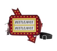 Loungefly Beetlejuice Glow Graveyard Sign Cross Body Bag