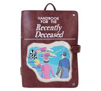Loungefly Beetlejuice Handbook for the Recently Deceased Pin Trader Backpack Multi