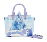 Loungefly WDTB2497 BOLSO ELSA Castle Frozen Disney, Aluminium, Azure