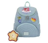 Loungefly Care Bears and Sesame Street Faux Denim Mini Backpack