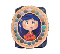 Loungefly Coraline Button Portrait Wallet Blue
