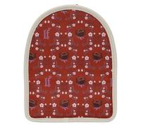 Loungefly Cream & Red Floral Light-Up Mini Backpack Insert Organizer