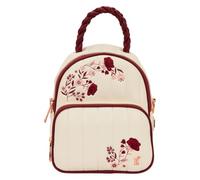 Loungefly Cream & Red Floral Sling Bag