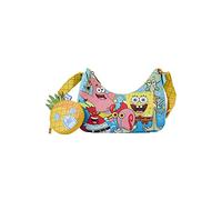 Loungefly Cross Body Bag Spongebob Squarepants Group Shot Official Blue Taille Unique