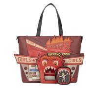 LOUNGEFLY Dante's Inferno Room Tote Bag - Beetlejuice