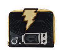 Loungefly DC Comics Black Adam Cosplay Zip Around Wallet Black/Charcoal