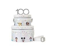 Loungefly Disney 100 Celebration Cake Crossbody Bag Silver