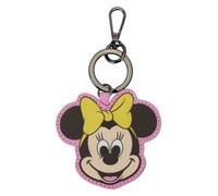 Loungefly Disney 100 Minnie Head Bag Charm, Pink