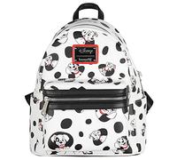 Loungefly Disney 101 Dalmatians Spots and Pups Lucky Penny Patch Allover Print Mini Backpack