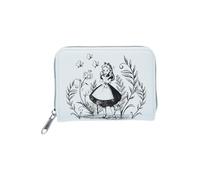Loungefly Disney Alice In Wonderland Black & White Mini Zipper Wallet BLACK NONE