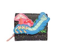 Loungefly Disney Alice in Wonderland Neon Caterpillar Wallet Black/Charcoal