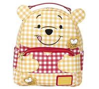 Disney Loungefly Gingham Winnie The Pooh Backpack 25 Cm Multicolor