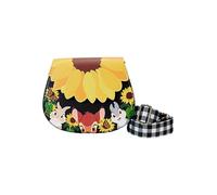 Loungefly Disney Bambi Sunflower Strap Crossbody Bag Yellow