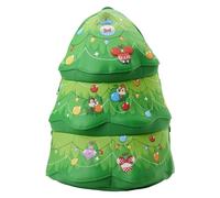 Loungefly Disney Chip n Dale Tree Ornament Figural Double Strap Shoulder Bag, Multicolored