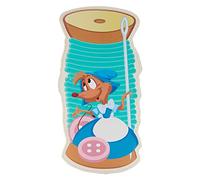 Loungefly Disney Cinderella Mouse Spool Card Holder, Multicolored, Standard, Cardholder