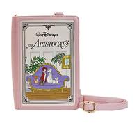 Loungefly Disney Convertible Crossbody Bag The Aristocats Classic Book Pink One Size