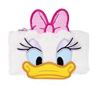 LOUNGEFLY Daisy Duck Plush Large Card Holder - Disney