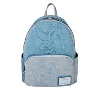 Loungefly Disney Dogs & Cats Faux Denim Mini Backpack Bag - Official BNWT