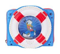 Loungefly Disney: Donald Duck 90Th Anniversary Lenticular Zip Around Wallet