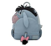 Loungefly Disney Eeyore Blue Mini Faux Leather Backpack with Front Pocket - Multicolored
