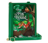 Loungefly Disney Fox and the Hound Classic Books Convertible Crossbody Purse