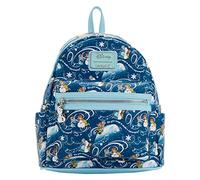 Loungefly Disney Frozen Elsa and Anna Snow Play Womens Double Strap Shoulder Bag Mini Backpack Purse