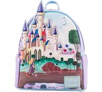 Loungefly Disney Girls' Leather Backpack, Multicoloured, One Size, Designer