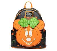 Loungefly Disney Glow in the Dark Pumpkin Minnie Mouse Women's Backpack, Multicoloured, One Size, Wdbk3353