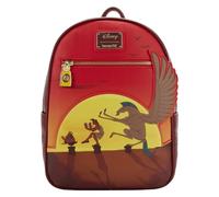 Loungefly Disney Hercules 25th Anniversary Sunset Womens Double Strap Shoulder Bag Purse, Multi, One Size, Disney Hercules 25th Anniversary Sunset Mini Backpack