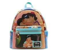 LOUNGEFLY Disney Jasmine Princess Series Mini Backpack, Multicolor, Standard
