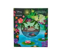 Loungefly Disney Jungle Book Baloo Belly 3" Collectible Pin, Blue, Small