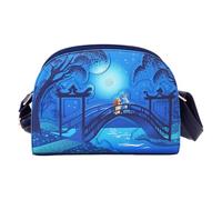 Loungefly Crossbody Bag Disney Lady and the Tramp 70th Anniversary Blue