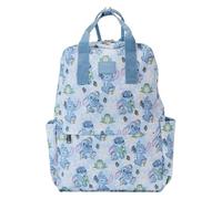 Loungefly Disney Lilo and Stitch Springtime Stitch AOP Full Size Nylon Kids Backpack Multi