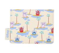Loungefly Disney: Lilo & Stitch - Angel & Leroy - Small Card Holder with 3 Card Slots - Great for Kids & Adults - Collectible Wallets