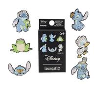 Loungefly Disney - Lilo & Stitch - Springtime Stitch - 1 Of 6 To Collect - Styles Vary - Lilo And Stitch - Blind Box - Enamel Pins - Cute Brooch for Collecting - For Backpacks & Bags