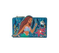 Loungefly Disney Little Mermaid Ariel Live Action Flap Wallet Coral