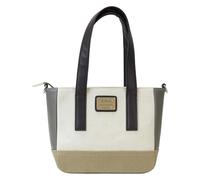 Loungefly Disney Mickey and Friends Faux Leather and Canvas Mini Tote Bag